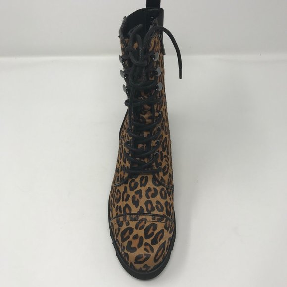 NIB Donald Pliner Camren Leopard Boots Size 7 - Picture 4 of 8